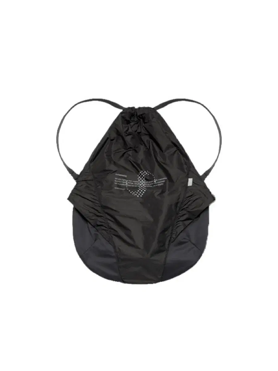 오호스 DEFORMABLE LIGHT GYM SACK-BLACK